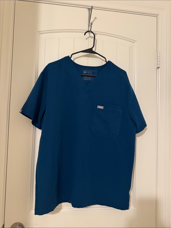 Figs Other - Figs Men’s Deep Teal V-Neck Scrub Top